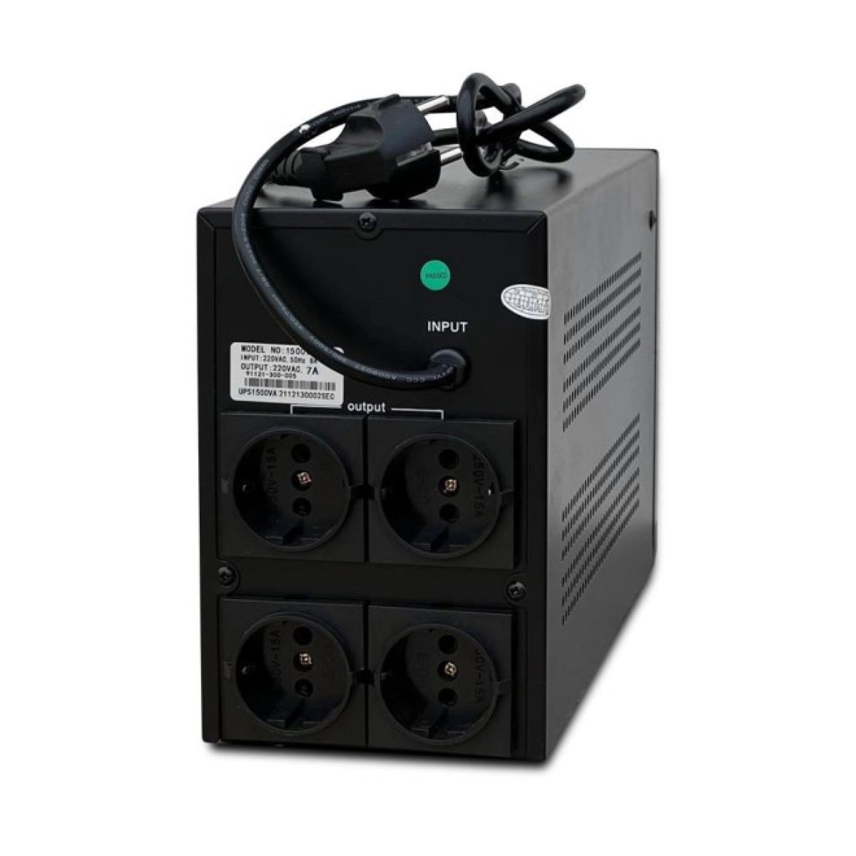 Автономне ДБЖ Full Energy BBGP-220/15Lite 1500ВА / 900Вт offline з LED-індикацією 98_98.jpg - фото 2