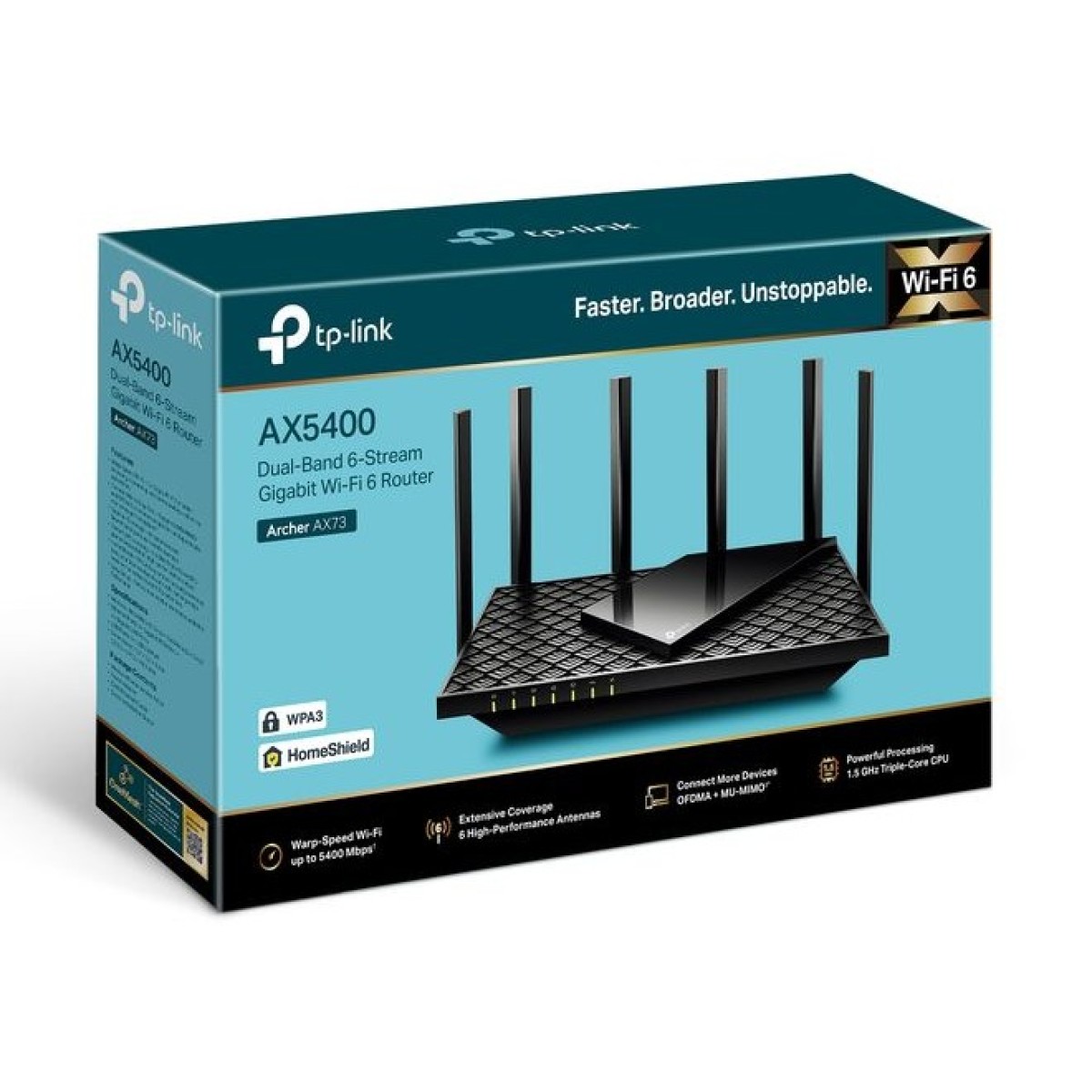 Маршрутизатор TP-Link Archer AX73 - фото 4