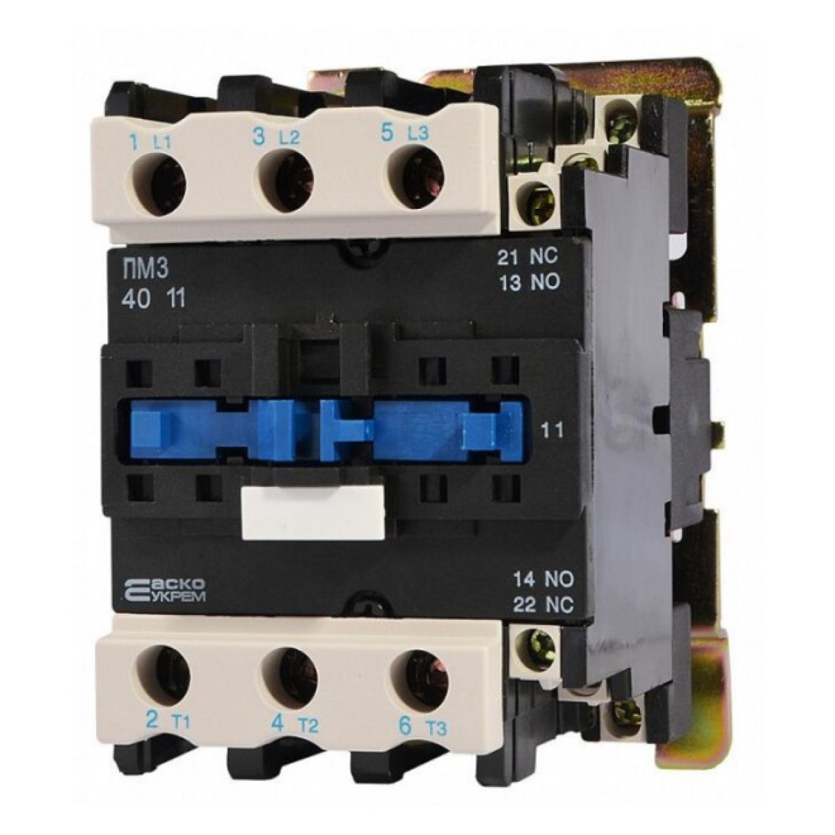 Контактор ПМ 3-40 (LC1-D4011) 40А 42В/AC 1НО+1НЗ, АСКО-УКРЕМ 98_98.jpg - фото 2