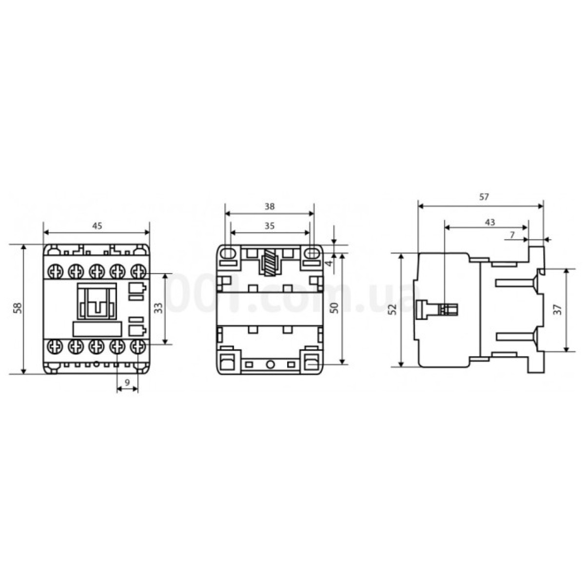 Контактор ПМ 0-06-10 B7 24В (LC1-K0610), АСКО-УКРЕМ 98_98.jpg - фото 2
