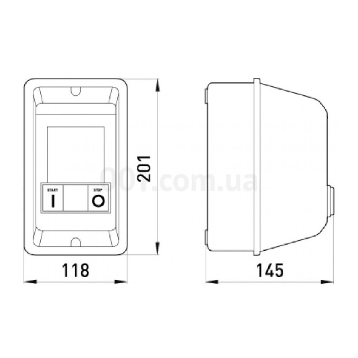 Магнитный пускатель e.industrial.ukq.50mb, 50 А 230 В/AC IP55, E.NEXT 98_98.jpg - фото 2