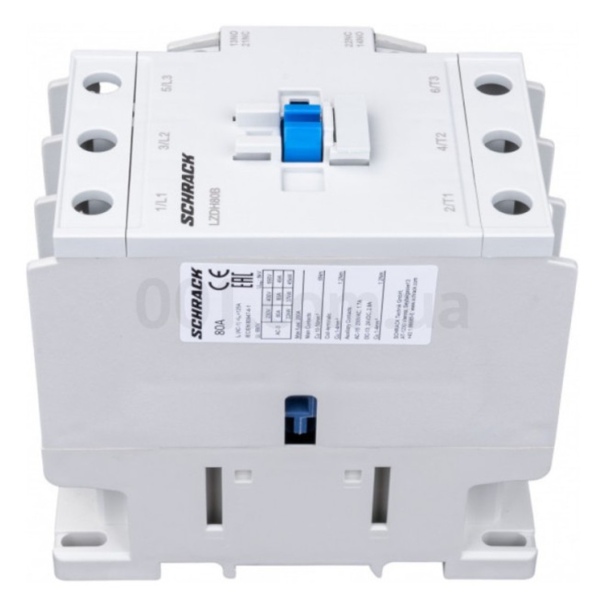 Контактор CUBICO High 3Р 37kW 80A 1НЗ+1НО 230V AC, SCHRACK TECHNIK 98_98.jpg - фото 4