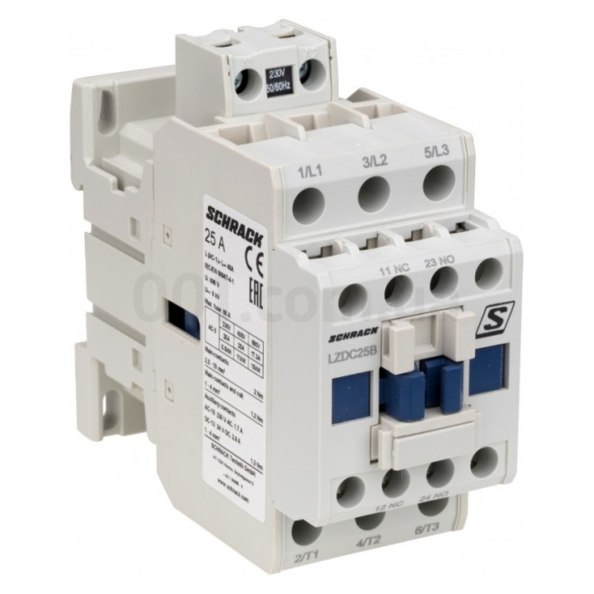 Контактор CUBICO Classic 3Р 11kW 25A 1НО+1НЗ 230V AC, SCHRACK TECHNIK 256_256.jpg