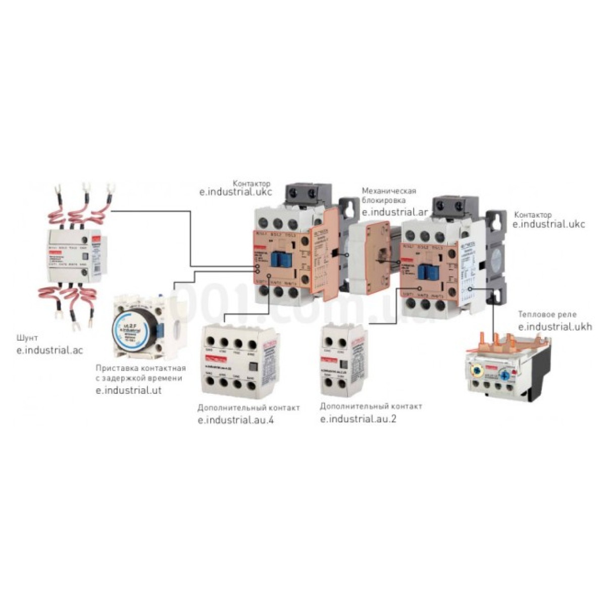 Контактор e.industrial.ukc.9.110, 9 А 110 В/AC 1НО+1НЗ, E.NEXT 98_98.jpg - фото 4