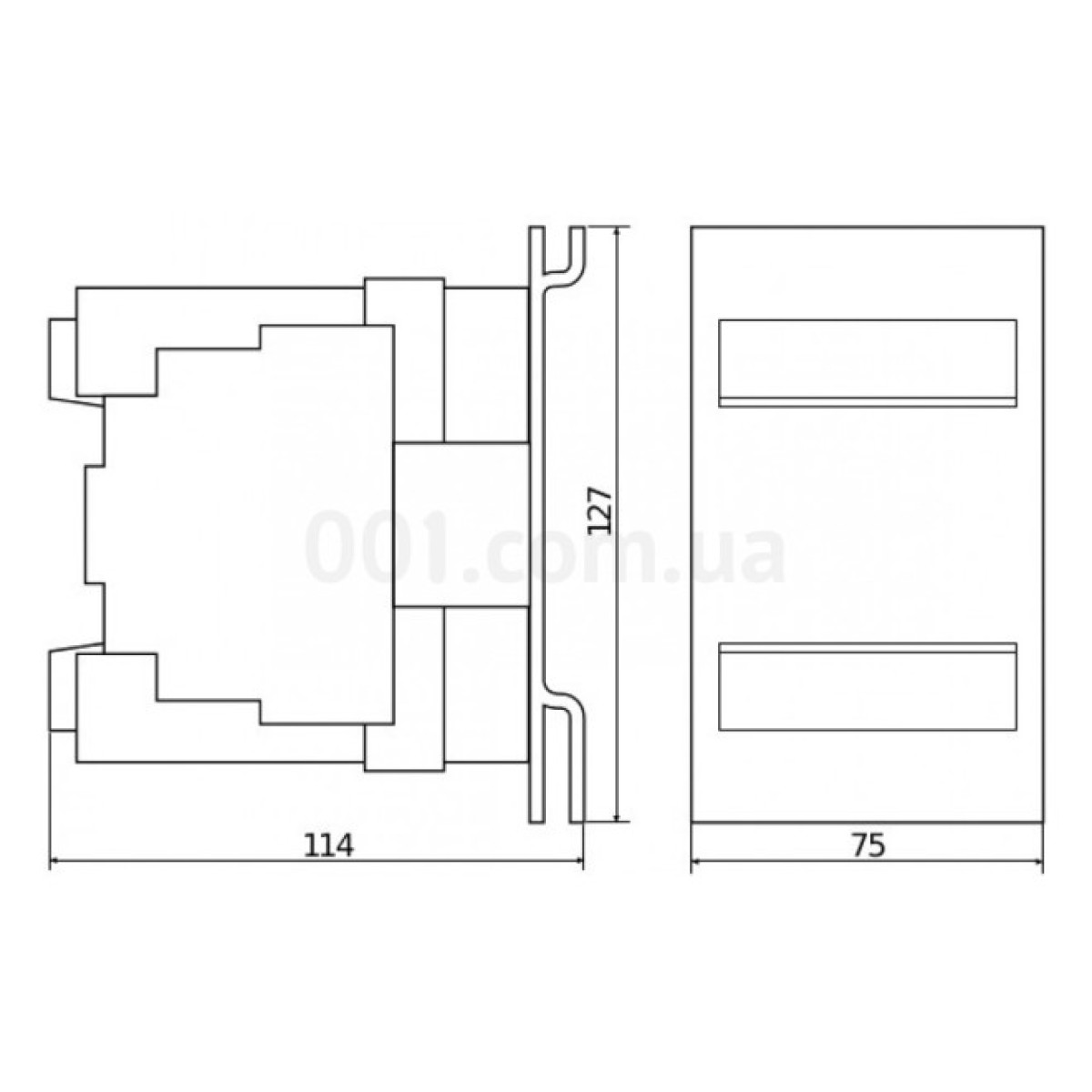 Контактор ПМ 3-40 (LC1-D4011) 40А 42В/AC 1НО+1НЗ, АСКО-УКРЕМ 98_98.jpg - фото 4