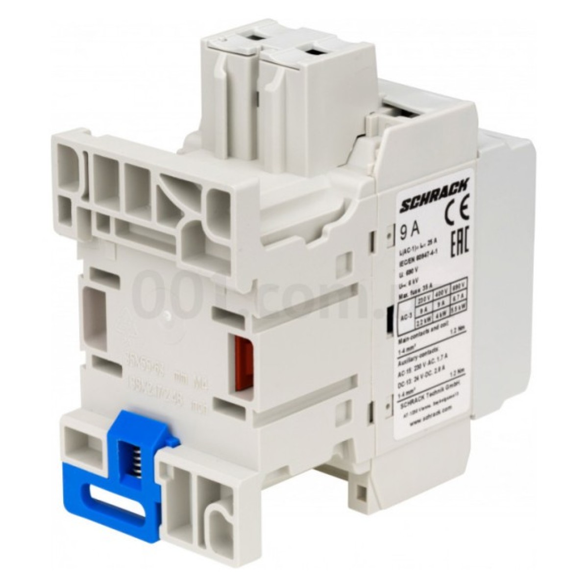 Контактор CUBICO Classic 3Р 4kW 9А 1НО+1НЗ 230В AC, SCHRACK TECHNIK 98_98.jpg - фото 6