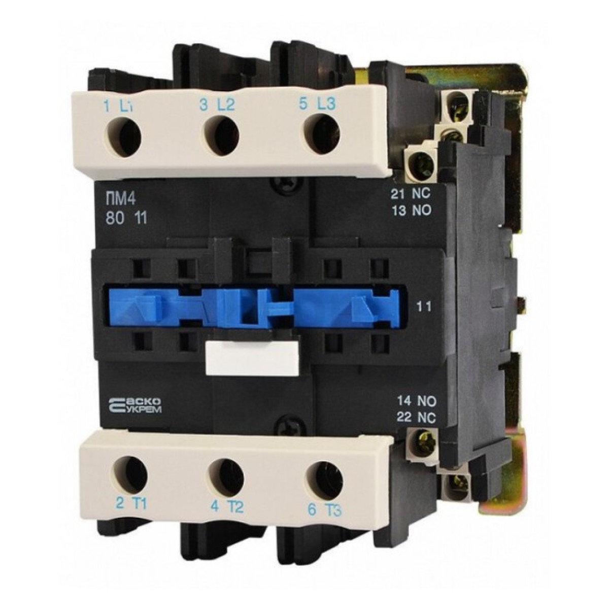 Контактор ПМ 4-80 (LC1-D8011) 80А 42В/AC 1НО+1НЗ, АСКО-УКРЕМ 98_98.jpg - фото 2