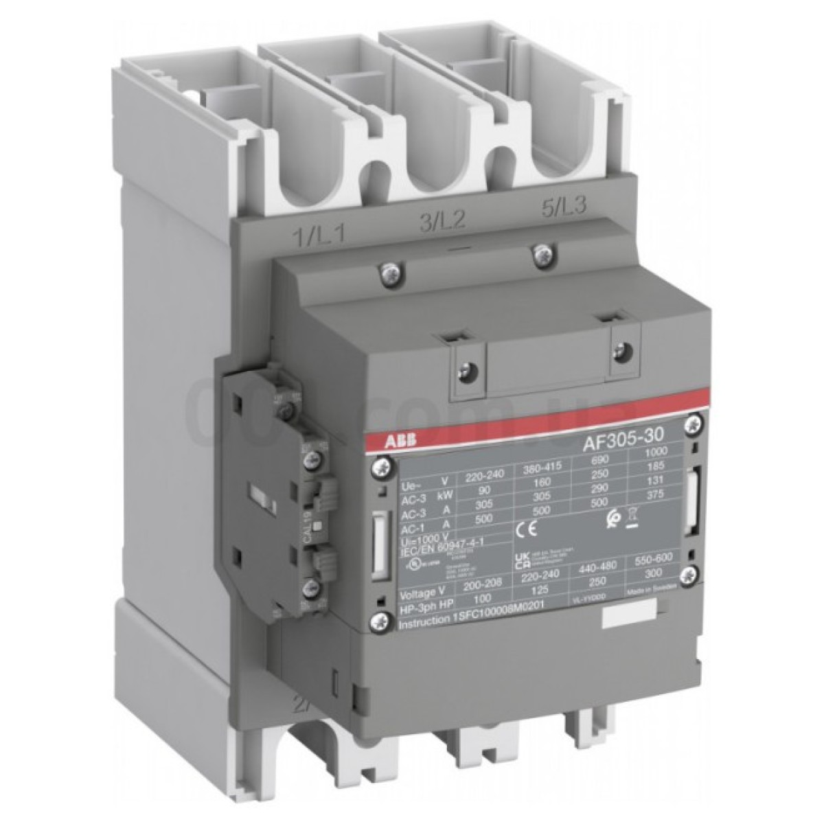 Контактор AF305-30-11-13 305А 100-250В AC/DC 1НО+1НЗ, ABB 256_256.jpg