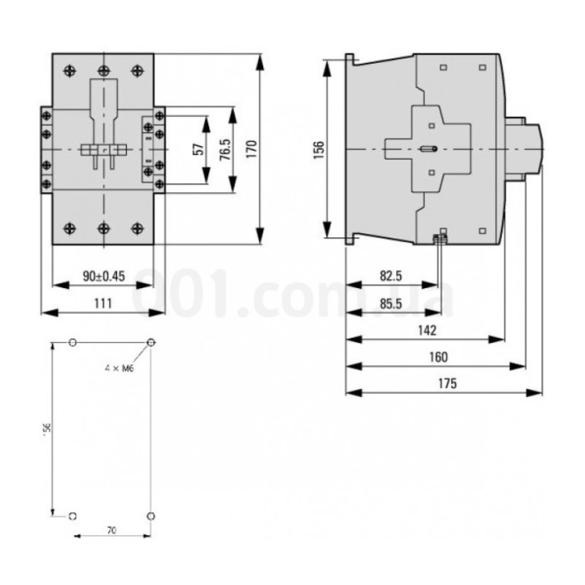 Контактор 3P 115A 55кВт 230В AC габарит 3, SCHRACK TECHNIK 98_98.jpg - фото 2