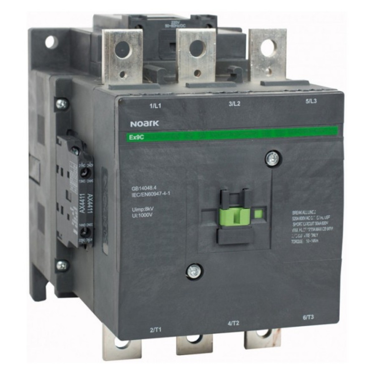 Контактор Ex9C400 22 3P 230V AC/DC 400A AC-3 2НО+2НЗ, NOARK 256_256.jpg