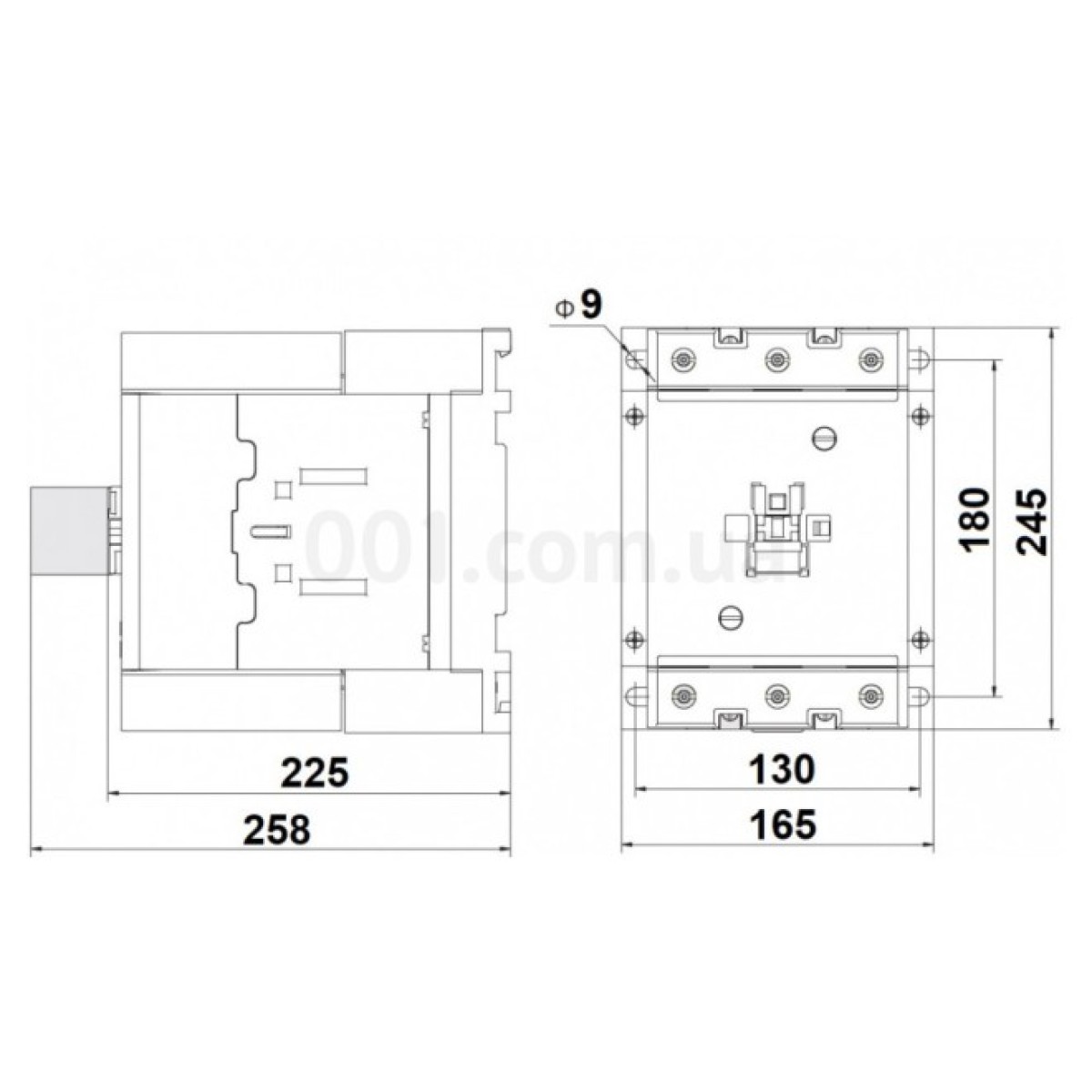 Контактор CUBICO Grand 3Р 200kW 400A 2НЗ+2НО 230V AC, SCHRACK TECHNIK 98_98.jpg - фото 3