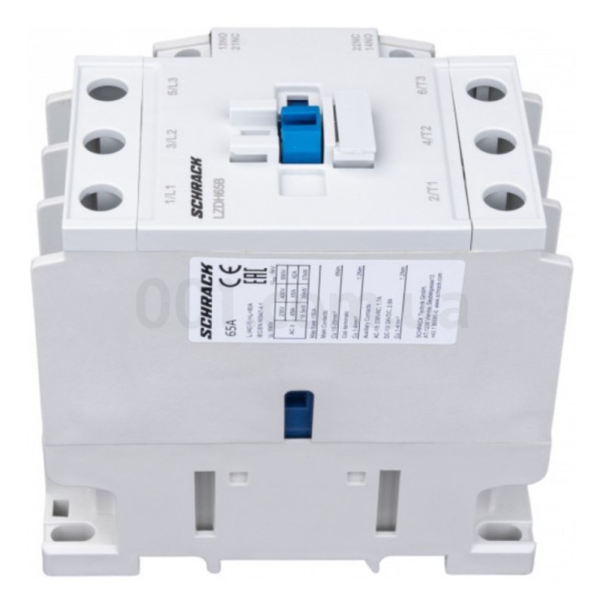 Контактор CUBICO High 3Р 30kW 65A 1НЗ+1НО 230V AC, SCHRACK TECHNIK 98_98.jpg - фото 6