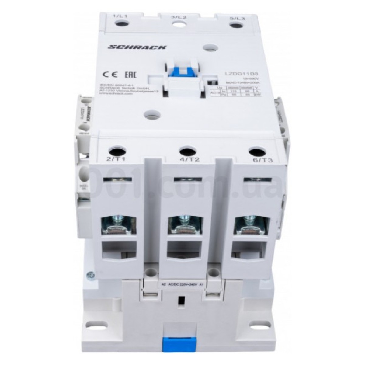 Контактор CUBICO Grand 3Р 55kW 115A 1НЗ+1НО 230V AC, SCHRACK TECHNIK 98_98.jpg - фото 9