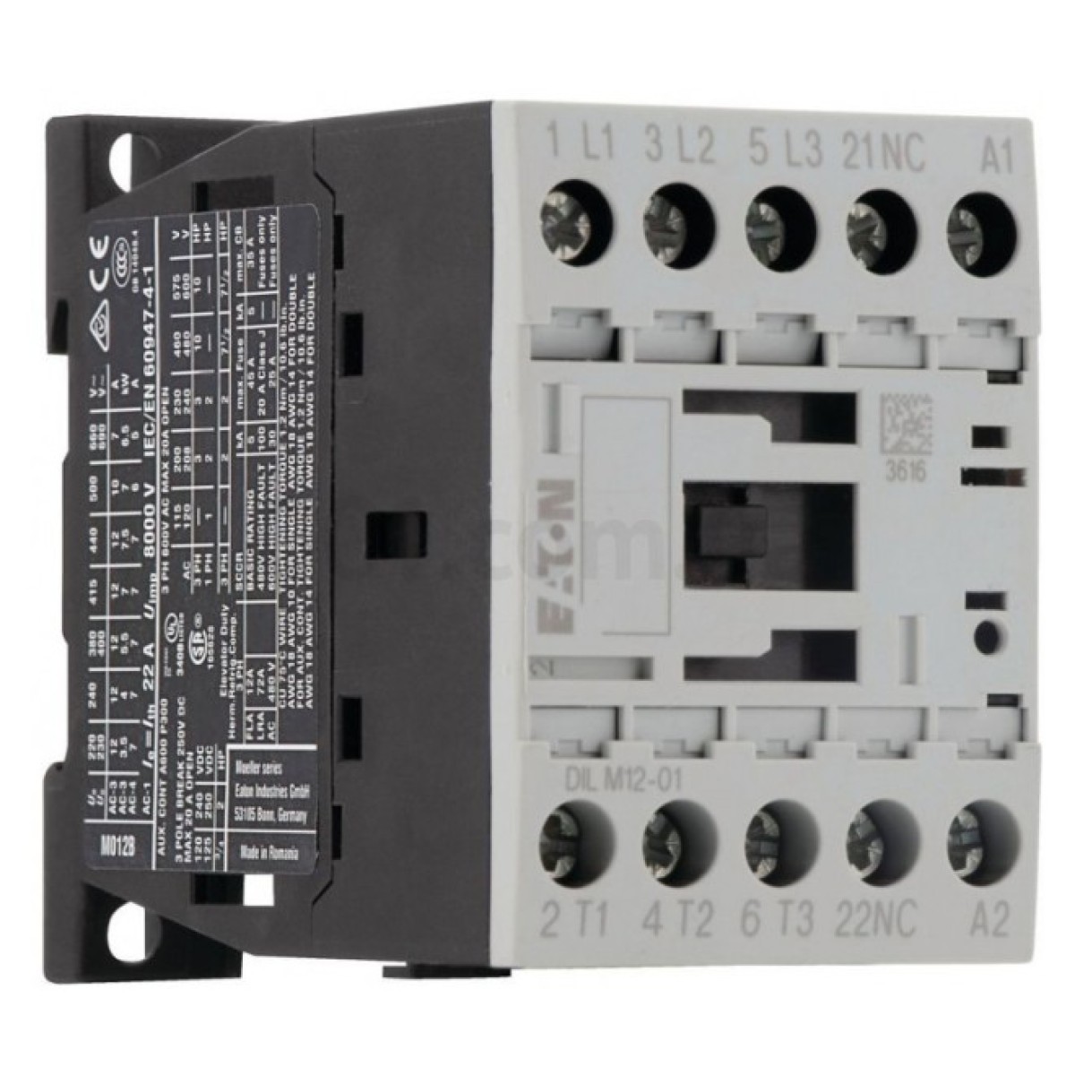Контактор DILM12-01 (24VDC) 9А 24В/DC 1НЗ, Eaton 256_256.jpg