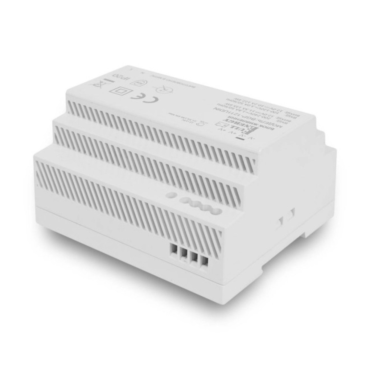 Блок живлення Full Energy BGP-1211UDIN 12 В / 11.3 А (10.2 А) для кріплення на DIN рейку 98_98.jpg - фото 3