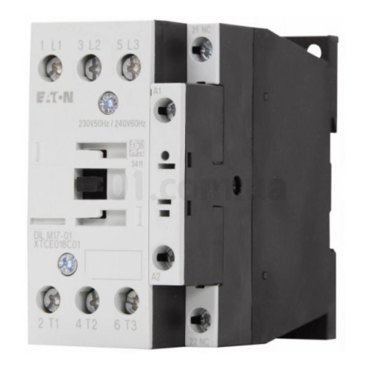 Контактор DILM17-01 (230V50HZ, 240V60HZ) 17А 230В/AC 1НЗ, Eaton 98_98.jpg - фото 9