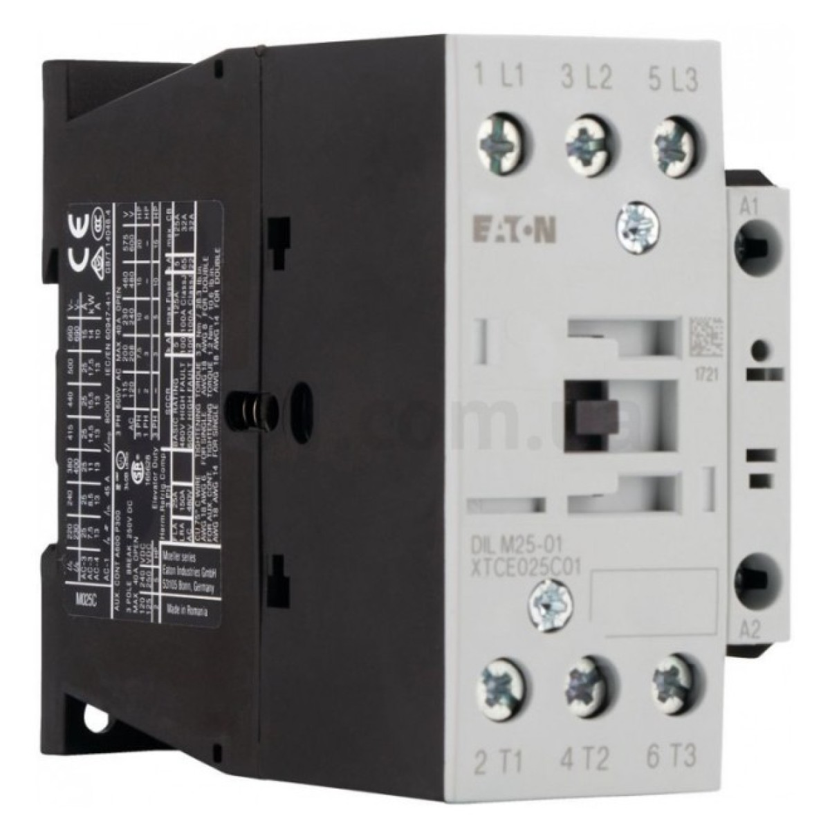 Контактор DILM25-01 (230V50HZ, 240V60HZ) 25А 230В/AC 1НЗ, Eaton 256_256.jpg