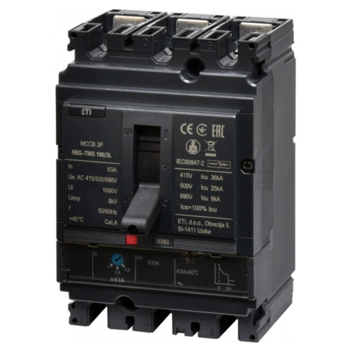 Автоматический выключатель NBS-TMS 100/3L 3P 63A 36кА, ETI 256_256.jpg