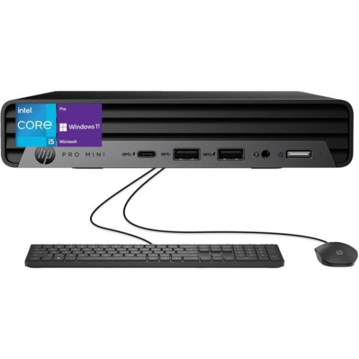 Компьютер HP Pro 400 G9 Mini / i3-13100T, 8, 512, WiFi, кл+м, Win11P (884V0EA) 98_98.jpg - фото 5