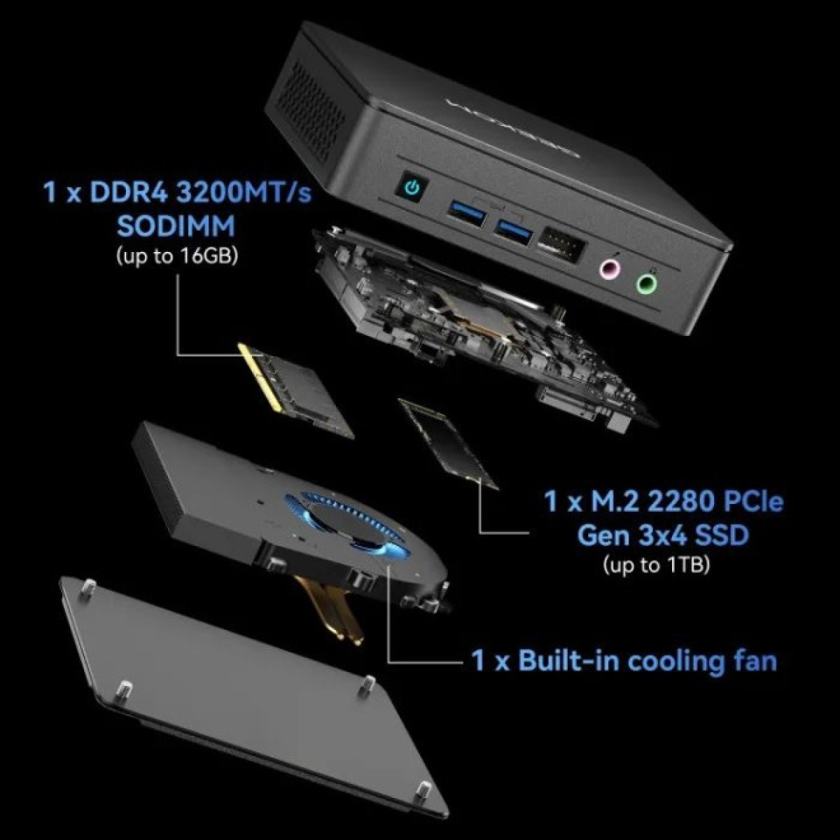 Компьютер GEEKOM Mini IT12 / i9-12900HK, 32, 1TB, WIN11Pro (GMIT12i912900HK-321T-EU) 98_98.jpg - фото 2
