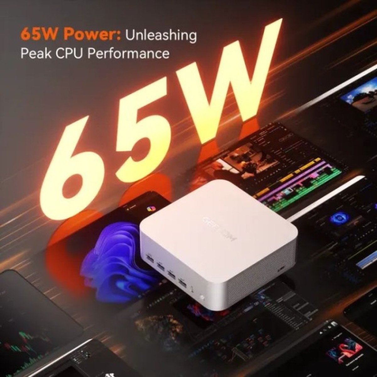 Компьютер GEEKOM Mini PC A8 / Ryzen7 8745HS, 32, 1TB, Radeon 780M, W11Pro (GMA8R78745HS-321T-EU) 98_98.jpg - фото 3