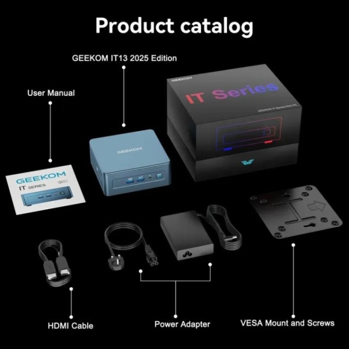 Комп'ютер GEEKOM Mini IT13 2025 Edition / i9-13900HK, 32, 2TB, W11Pro (GMIT13I913900HK-322-EU) 98_98.jpg - фото 3
