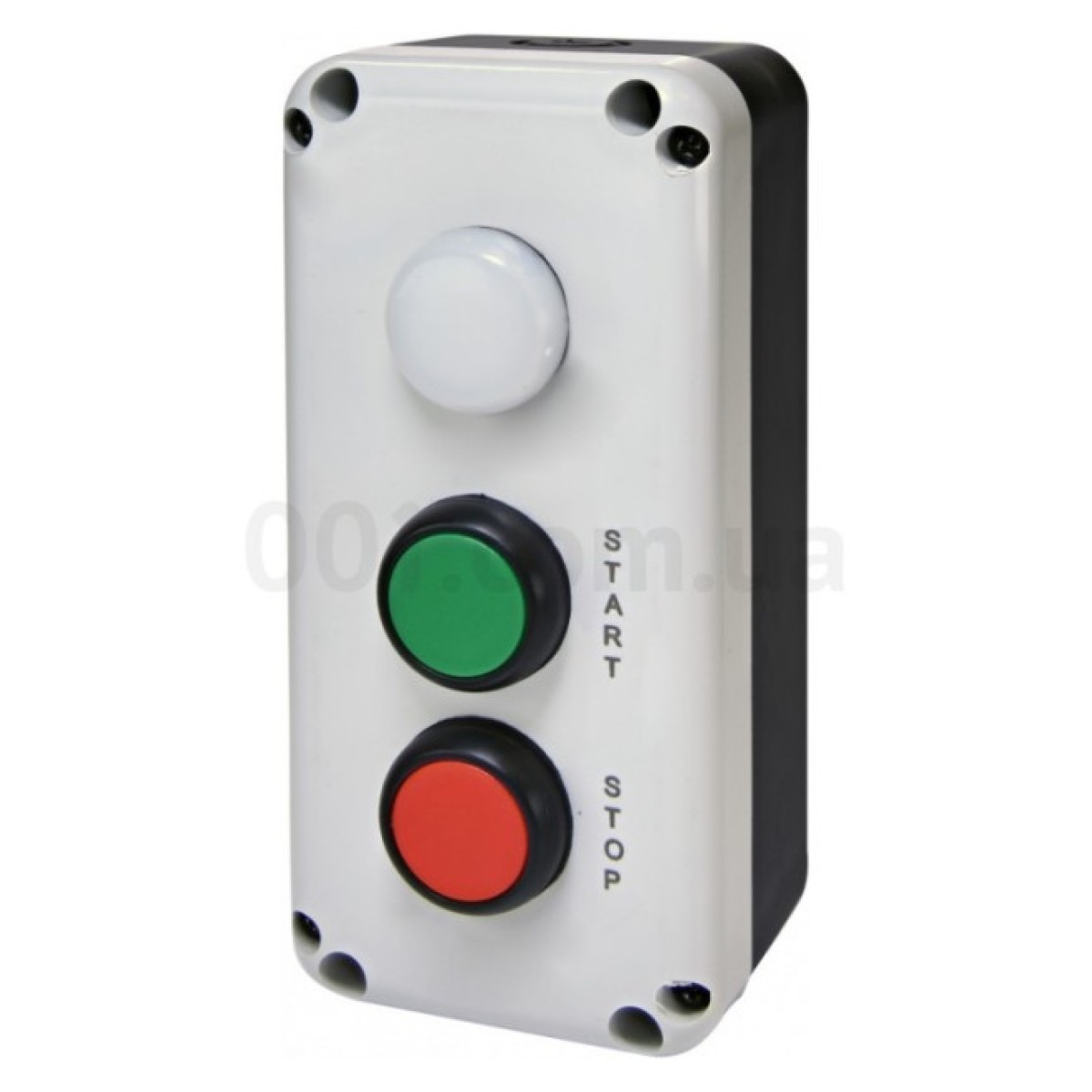 Пост кнопочный 3-модульный "START/STOP" с лампой LED 240V/AC ESB3-V8, ETI 256_256.jpg