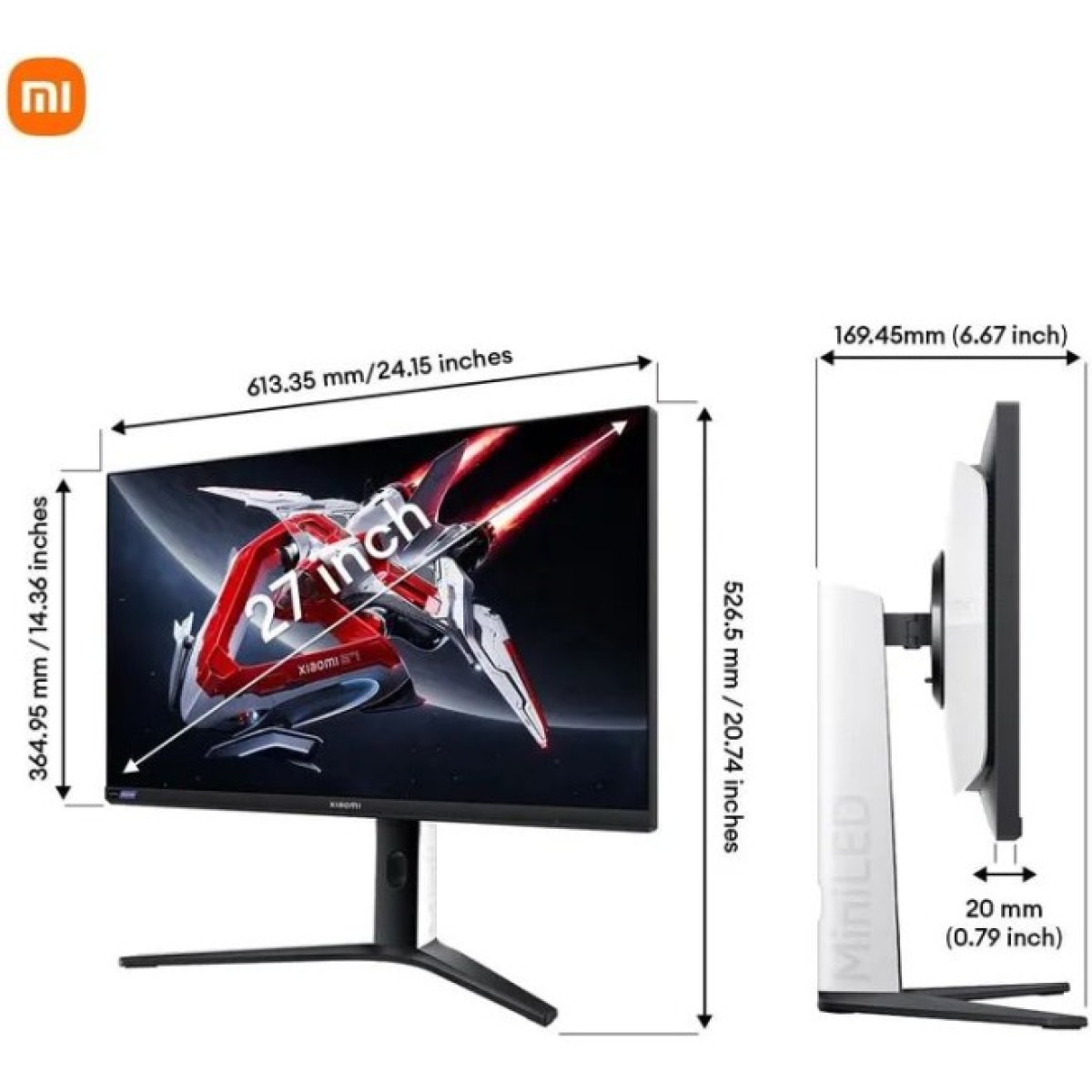 Монитор Xiaomi Gaming Monitor G Pro 27i (ELA5585EU) 98_98.jpg - фото 11