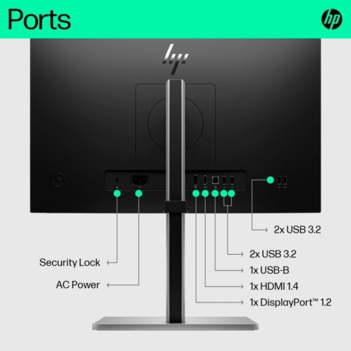 Монітор HP E22 G5 (6N4E8AA) 98_98.jpg - фото 5
