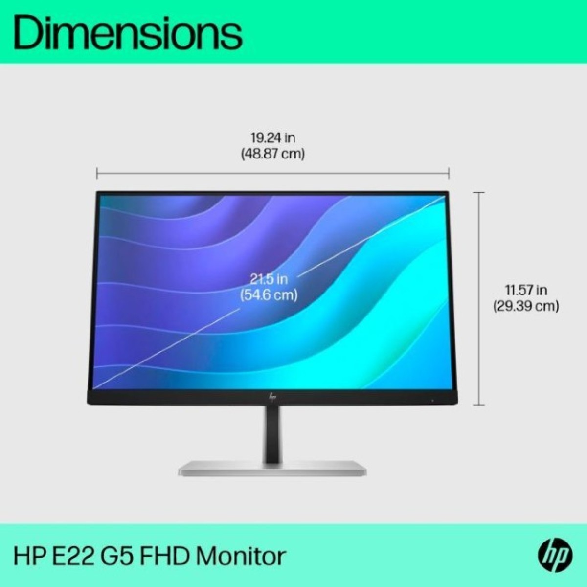 Монітор HP E22 G5 (6N4E8AA) 98_98.jpg - фото 7