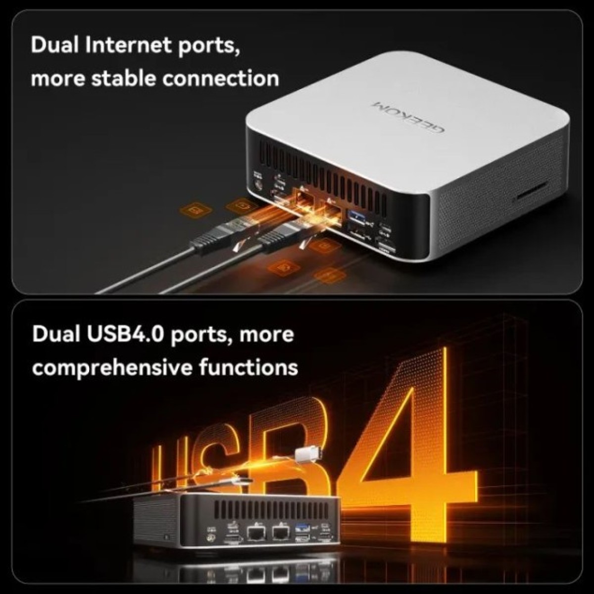 Компьютер GEEKOM Mini PC A8 / Ryzen7 8745HS, 32, 1TB, Radeon 780M, W11Pro (GMA8R78745HS-321T-EU) 98_98.jpg - фото 11