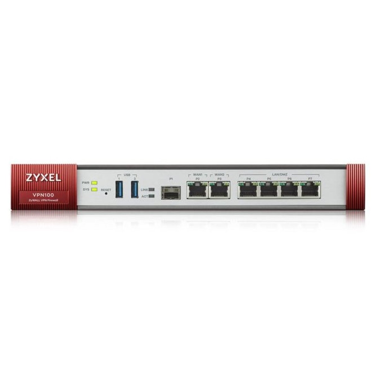 Межсетевой экран ZyXEL ZyWALL VPN100 (VPN100-EU0101F) - фото 1