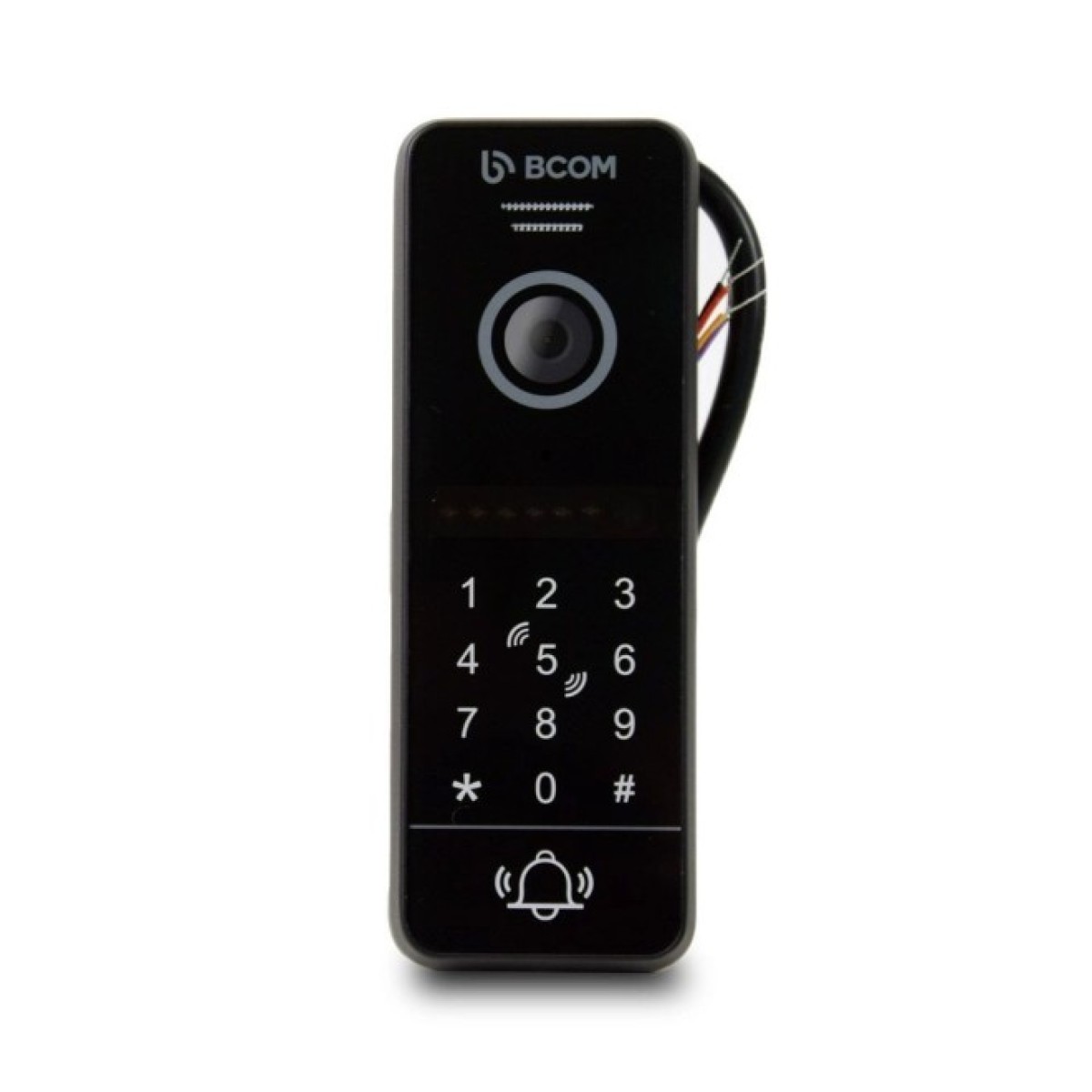 Відеопанель BCOM BT-400FHD-AC Black з вбудованою клавіатурою і зчитувачем Mifare 256_256.jpg
