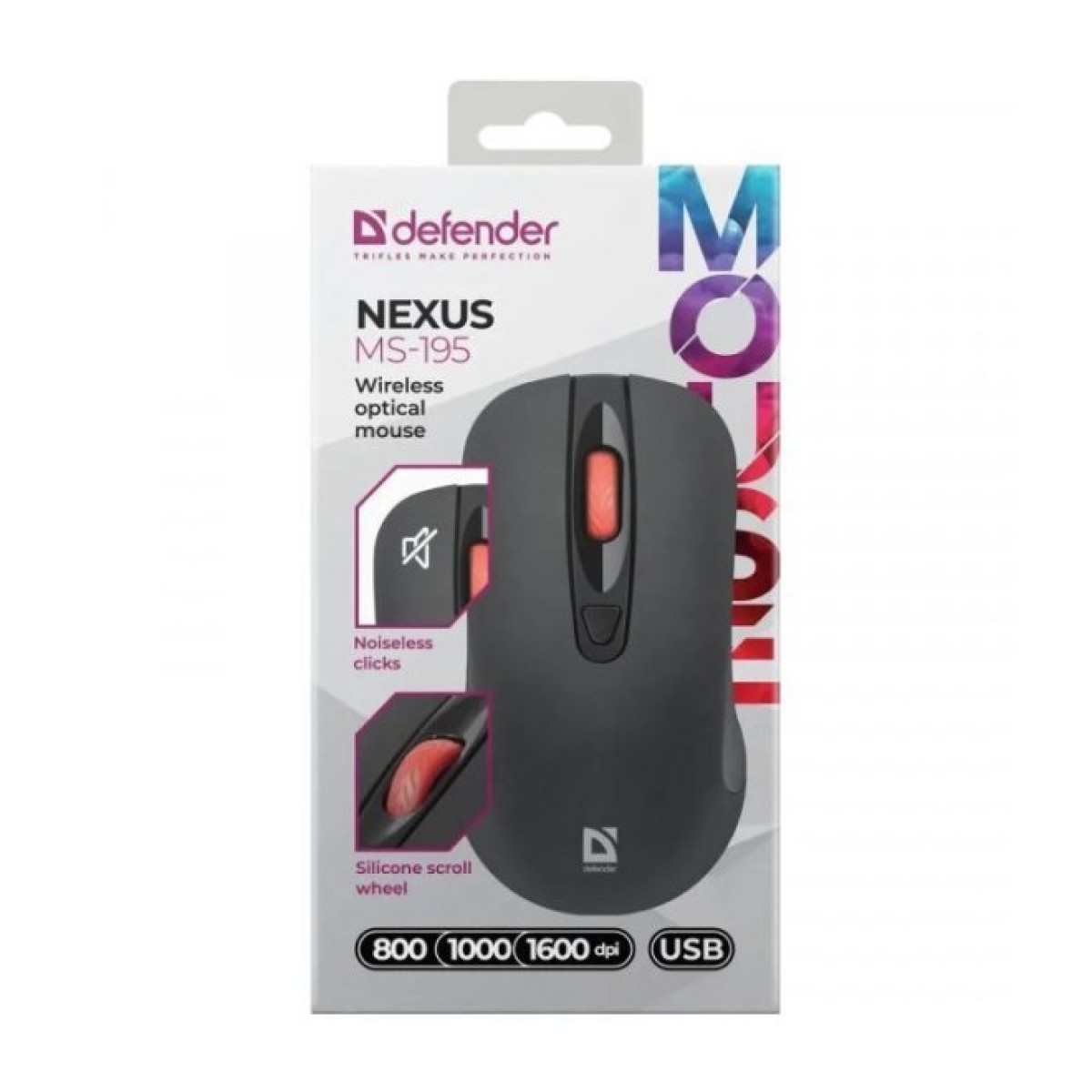 Мишка Defender Nexus MS195 Wireless Black (52195) 98_98.jpg - фото 2