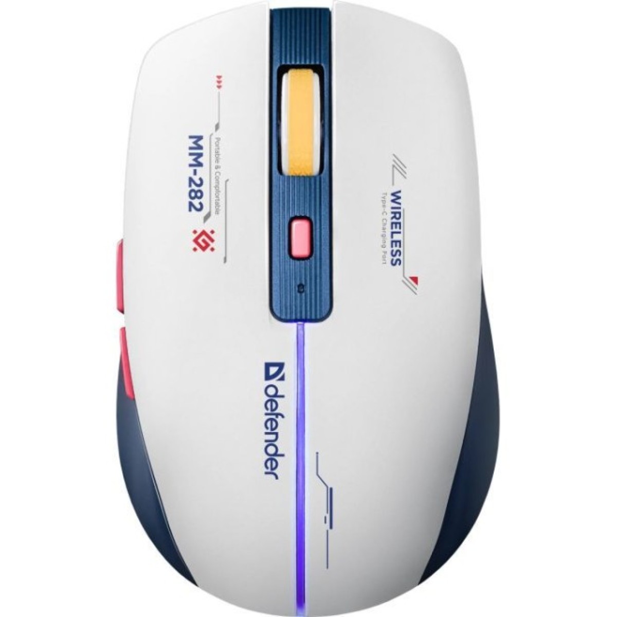 Мишка Defender Dila MM-282 Wireless White/Blue (52282) 256_256.jpg