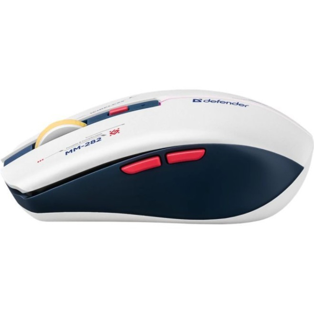 Мишка Defender Dila MM-282 Wireless White/Blue (52282) 98_98.jpg - фото 8