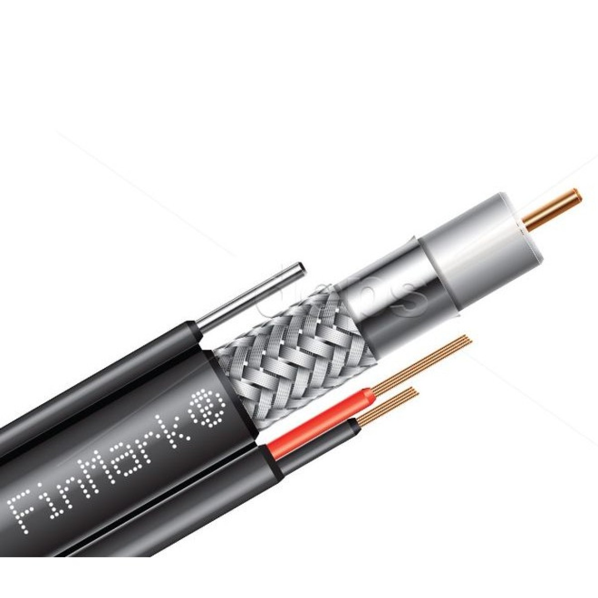 Абонентский коаксиальный кабель FinMark F690BVMcu-2x0.75 POWER с дополнительными токоведущими проводниками 98_98.jpg - фото 1