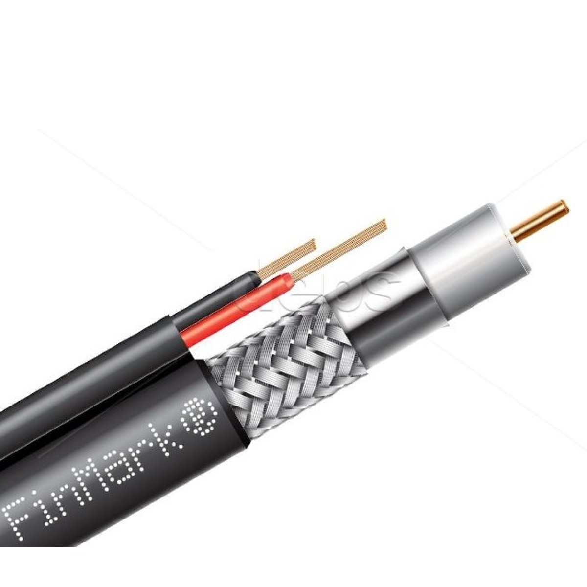 Абонентський коаксіальний кабель FinMark F690BVcu-2x0.75 POWER з додатковими токоведущими провідниками 305м 256_256.jpg