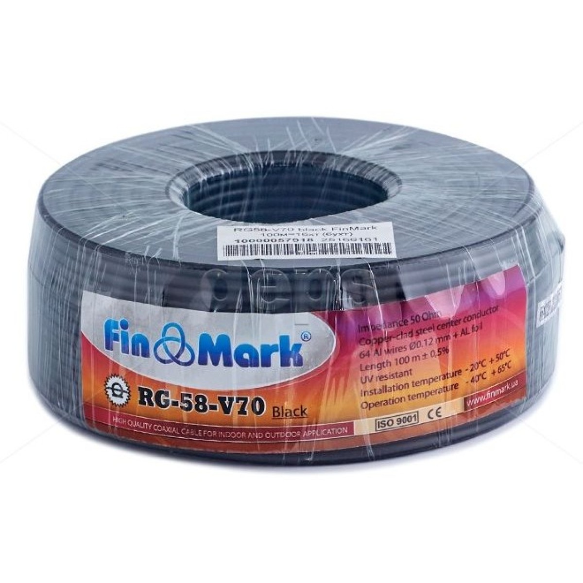 Абонентский коаксиальный кабель FinMark RG-58-V70 98_98.jpg - фото 2