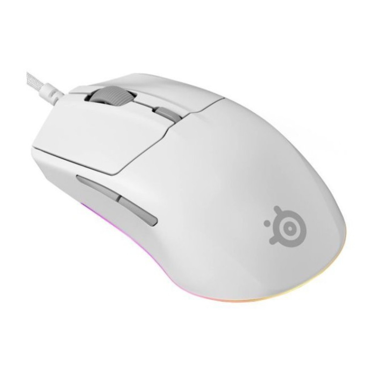 Мишка SteelSeries Rival 3 Gen 2 RGB White (62516) 98_98.jpg - фото 3