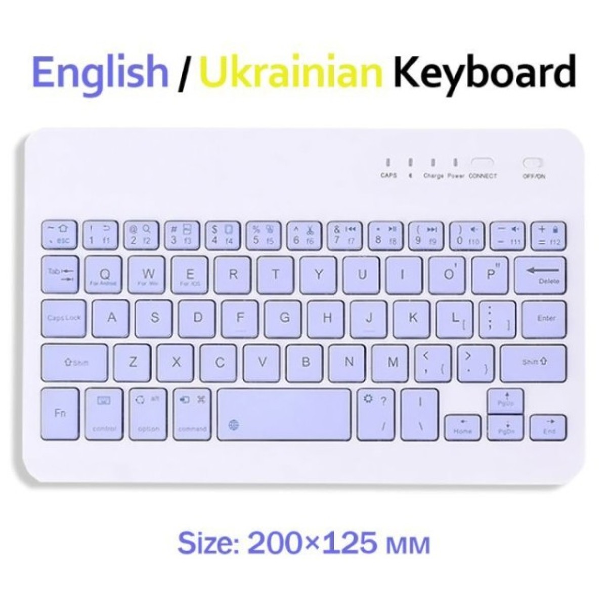 Клавиатура BeCover Bluetooth UA Purple (713409) 256_256.jpg