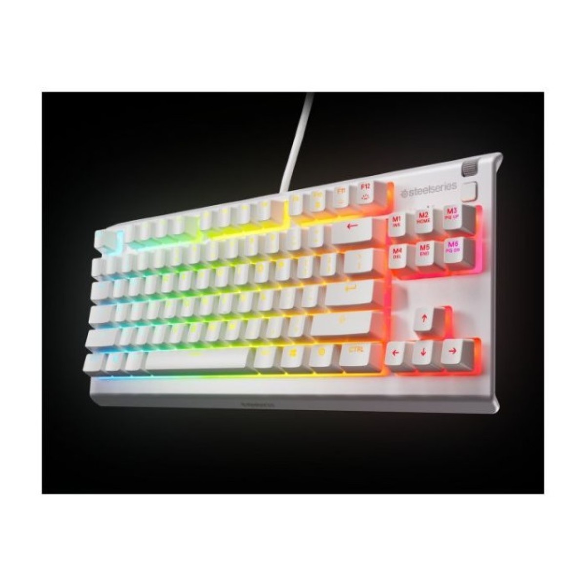 Клавиатура SteelSeries Apex 3 TKL USB UA White (64819) 98_98.jpg - фото 4