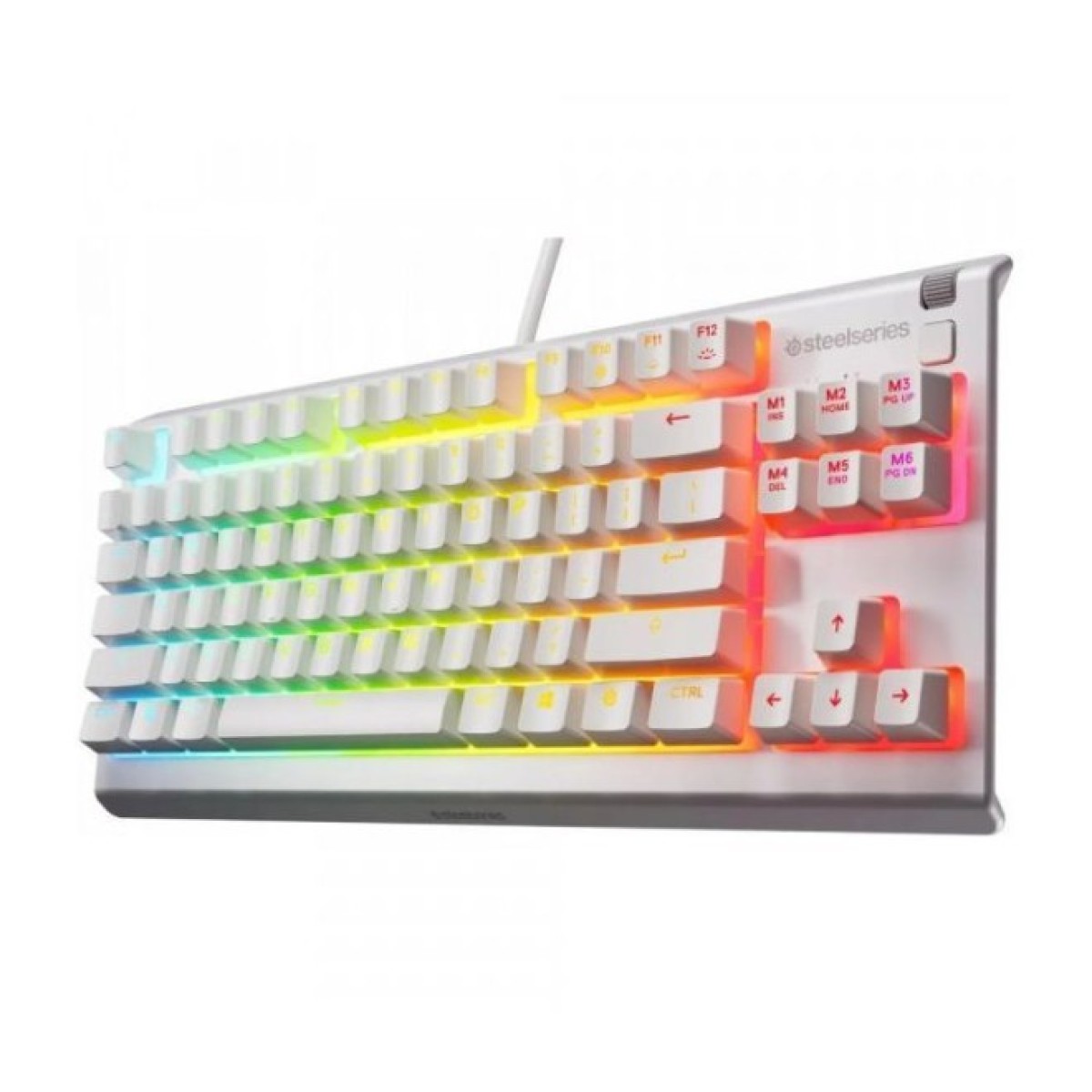 Клавиатура SteelSeries Apex 3 TKL USB UA White (64819) 98_98.jpg - фото 6