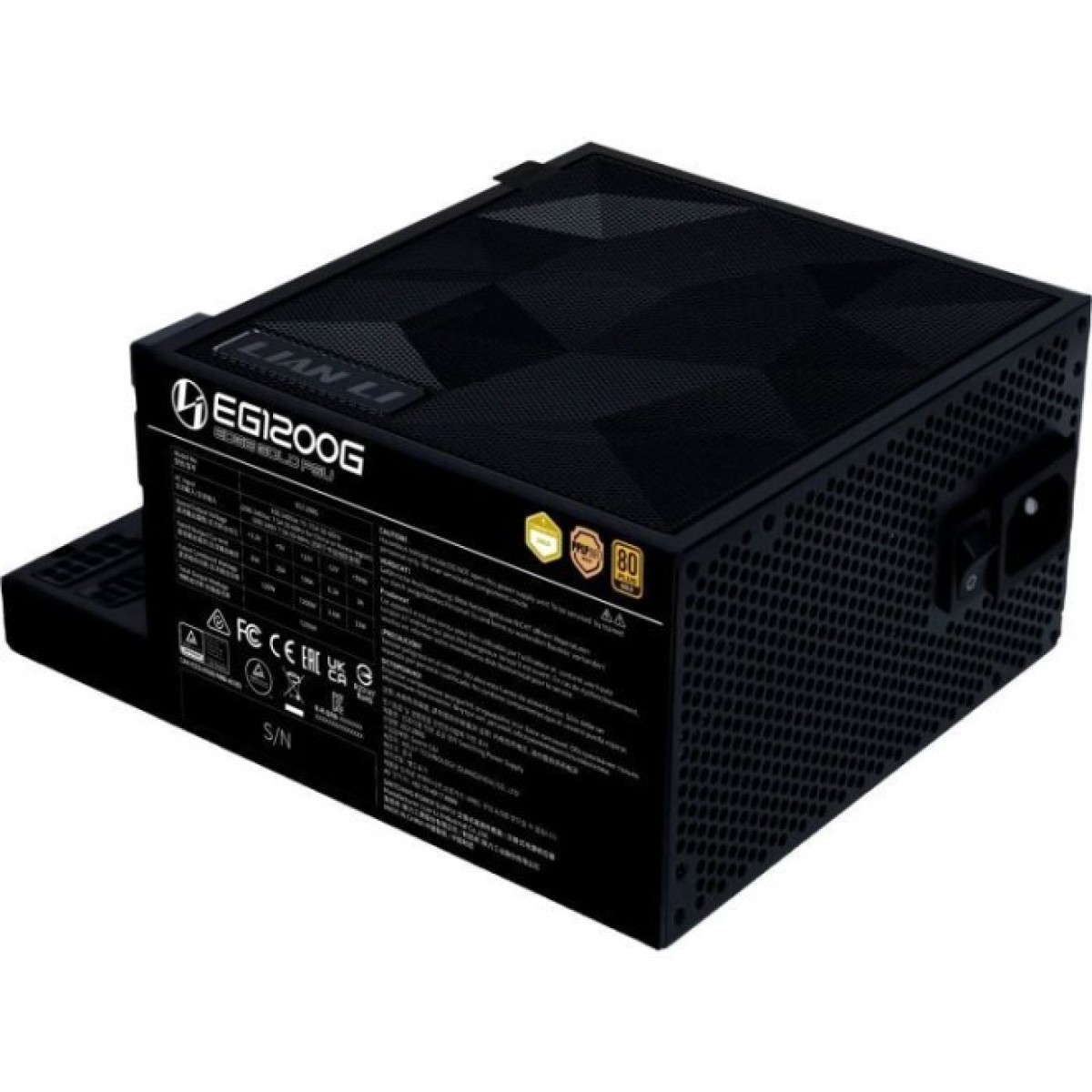 Блок живлення Lian Li 1200W EDGE GOLD Black (G9P.EG1200G.BH00.EU) 98_98.jpg - фото 10