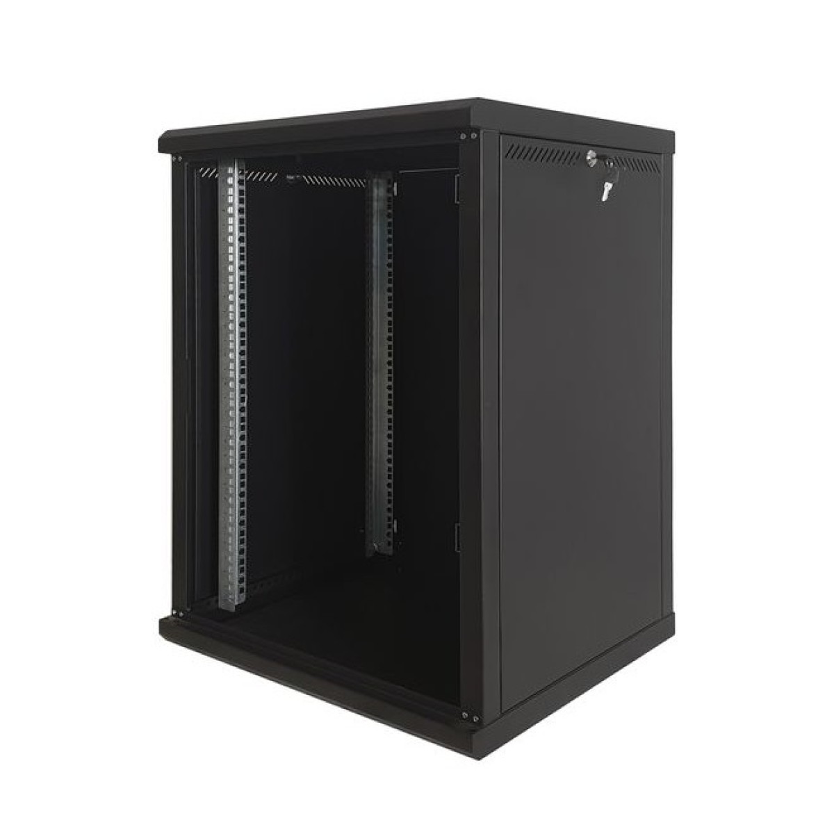 Серверный шкаф 15U, EServer 600х600х773 (Ш*Г*В), стекло, черный 98_98.jpg - фото 2