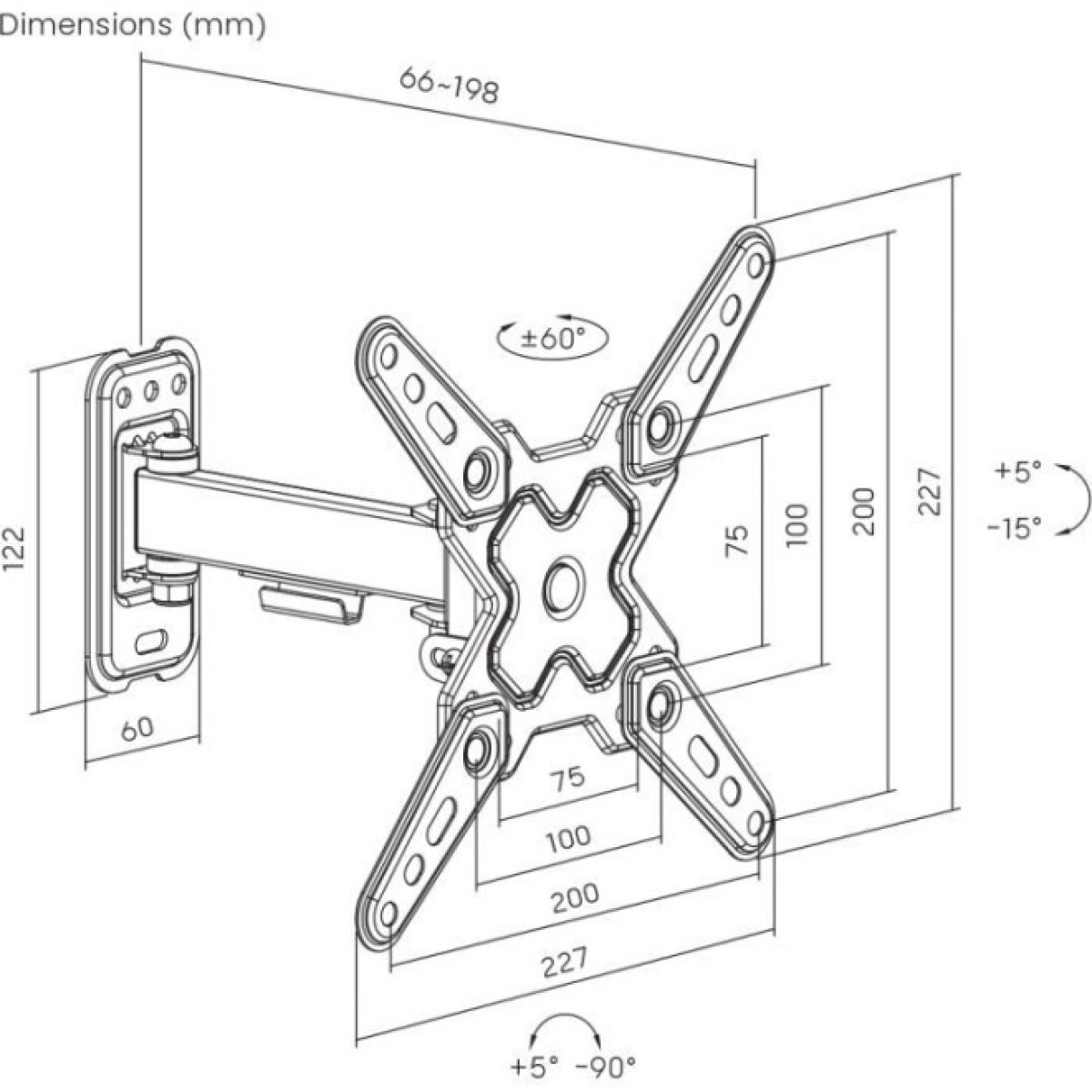 Кронштейн Brateck LDA40-221 98_98.jpg - фото 3