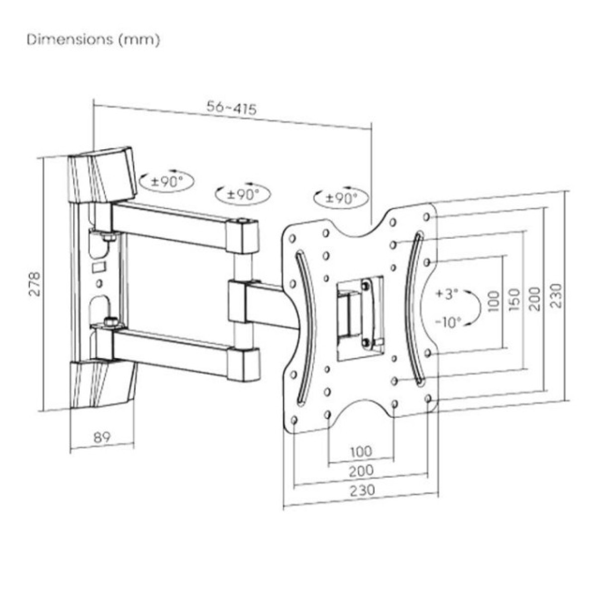 Кронштейн Brateck KLA27-223 98_98.jpg - фото 4