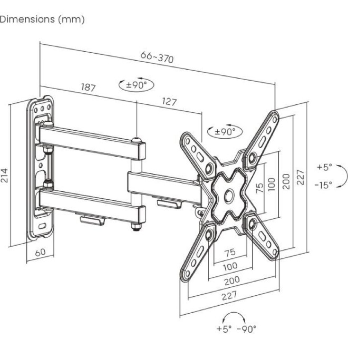 Кронштейн Brateck LDA40-223 98_98.jpg - фото 4