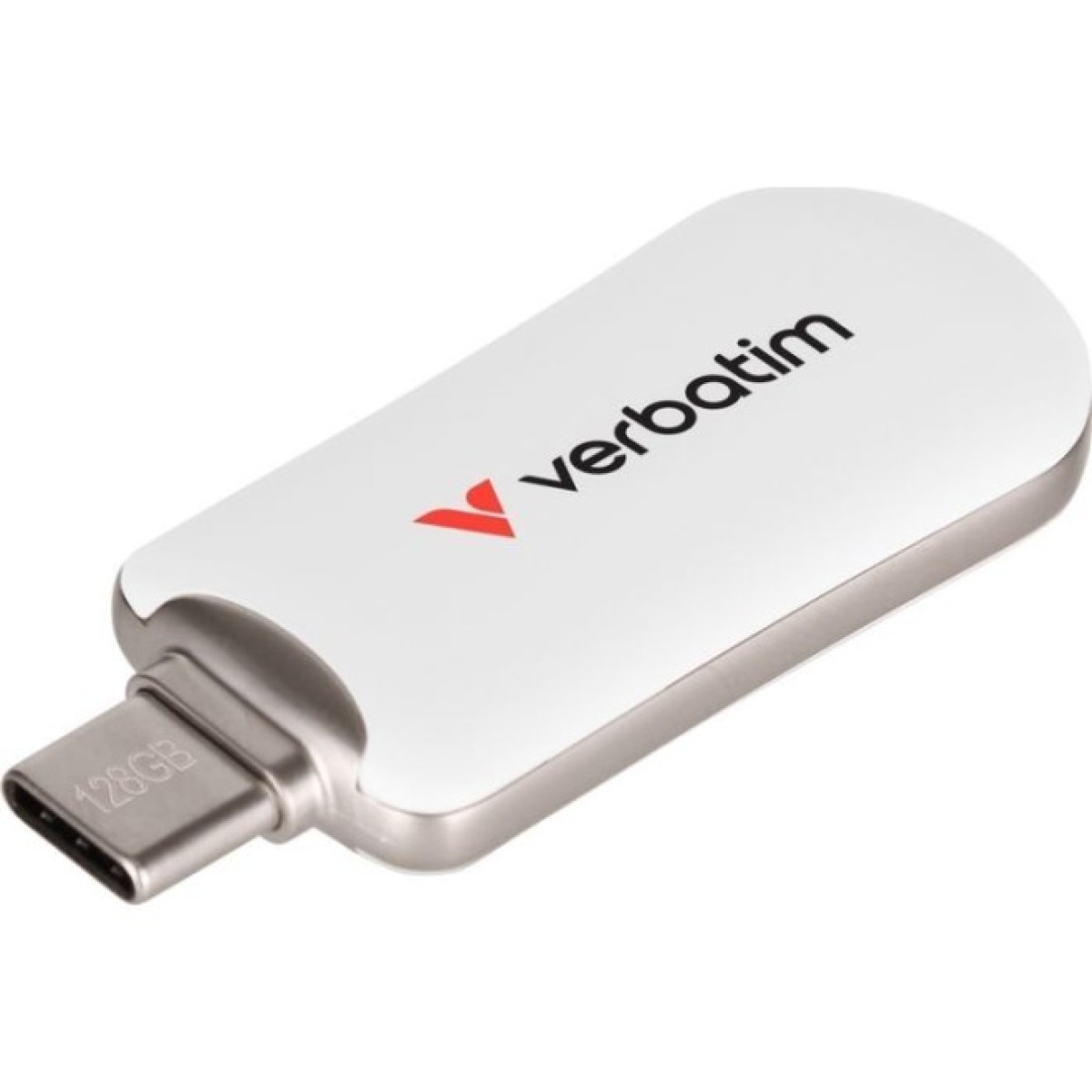 USB флеш накопитель Verbatim 512GB Plectra White USB-C (30231) 256_256.jpg