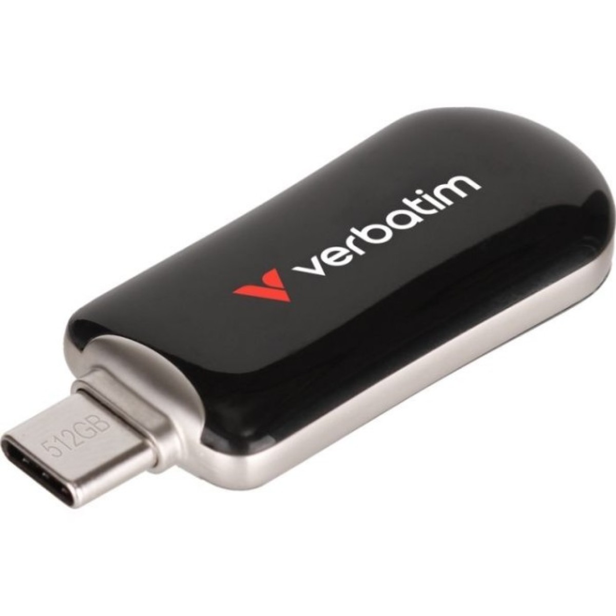 USB флеш накопитель Verbatim 512GB Plectra Black USB-C (30227) 256_256.jpg